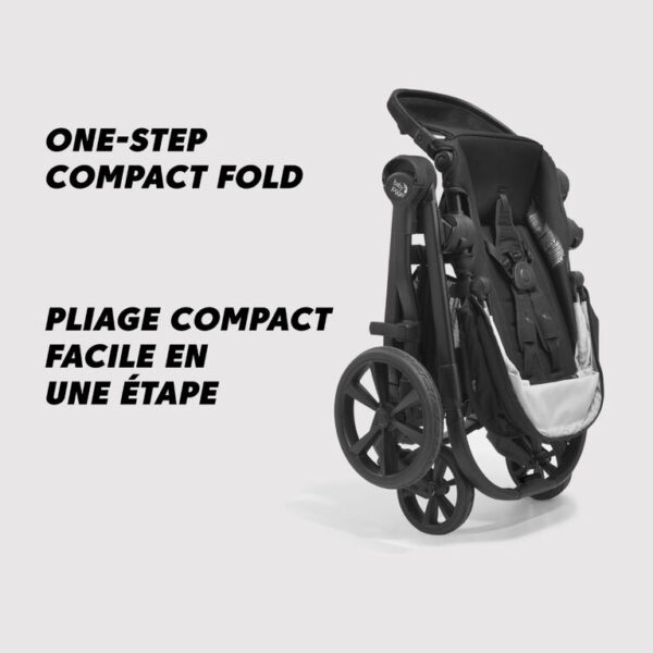 Baby Jogger City Select 2 Stroller, Eco Collection, Lunar Black