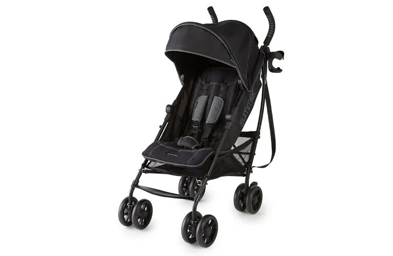 Summer Infant 3Dlite+ Ultimate Convenience Stroller - Matte Black