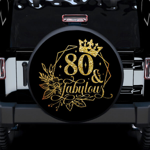 80 And Fabulous Car Spare Tire Covers Gift For Campers - Sumovir