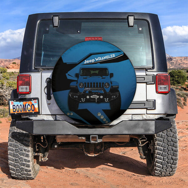 Blue Jeep Car Spare Tire Covers Gift For Campers - Sumovir