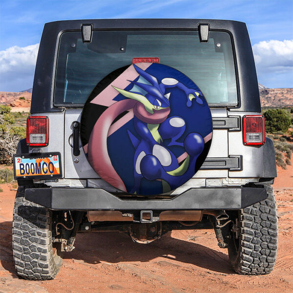 Greninja 1 Pokemon Car Spare Tire Covers Gift For Campers - Sumovir