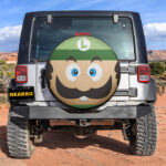 Mario Luigi Car Spare Tire Covers Gift For Campers - Sumovir