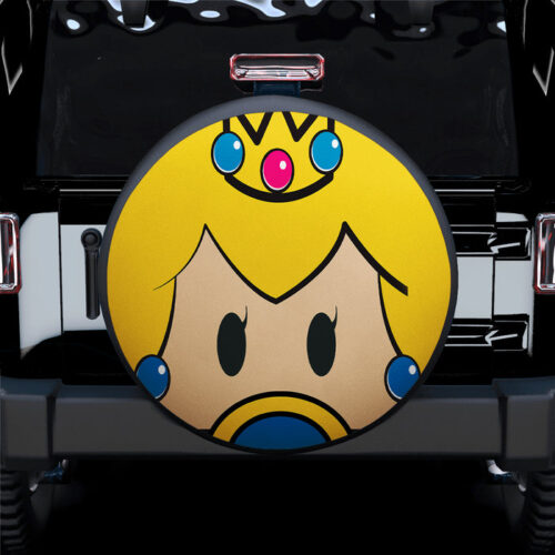 Mario Princess Car Spare Tire Covers Gift For Campers - Sumovir