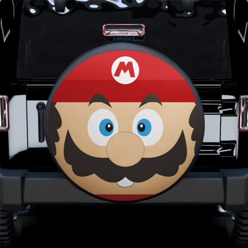 Mario Red Car Spare Tire Covers Gift For Campers - Sumovir