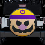 Mario Wario Car Spare Tire Covers Gift For Campers - Sumovir