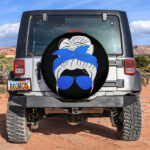 Blue Turban Girl Jeep Car Spare Tire Covers Gift For Campers - Sumovir