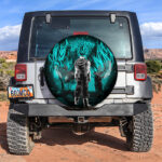 Goku Vegeta Vegito Blue Moonlight Jeep Car Spare Tire Covers Gift For Campers - Sumovir