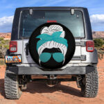 Blue Sea Turban Jeep Girl Car Spare Tire Covers Gift For Campers - Sumovir