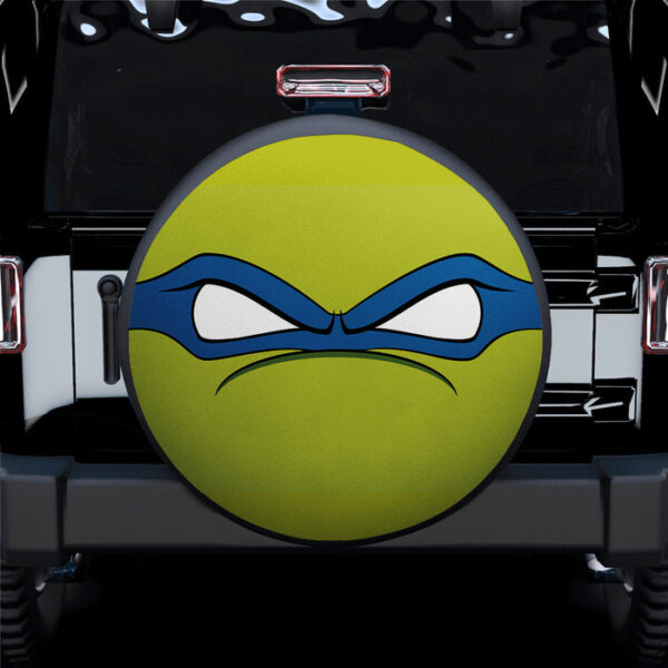 TMNT Ninja Turtle Eyes Blue Jeep Car Spare Tire Covers Gift For Campers - Sumovir