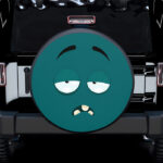 Emotion Blue Face Spare Tire Cover Gift For Campers - Sumovir