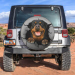 3D Dog Funny Spare Tire Covers Gift For Campers - Sumovir