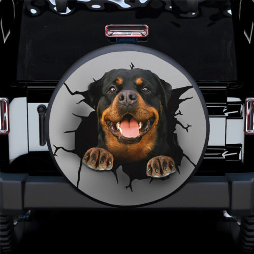 3D Dog Funny Spare Tire Covers Gift For Campers - Sumovir