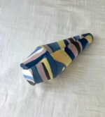 Night Sky Color Nerikomi Cone Vase - Handmade Porcelain Vase