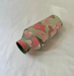 Pink Flower Nerikomi Porcelain Vase - Handmade Porcelain Vase