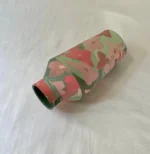 Pink Flower Nerikomi Porcelain Vase - Handmade Porcelain Vase