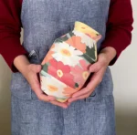 Elegant Zinnia Big Vase - Handmade Porcelain Vase